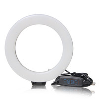 6 cal 16cm Selfie pulpit lampa pierścieniowa lampa LED z statyw stojak z uchwytem na telefon do transmisji na żywo do makijażu YouTube fotografia wideo 6